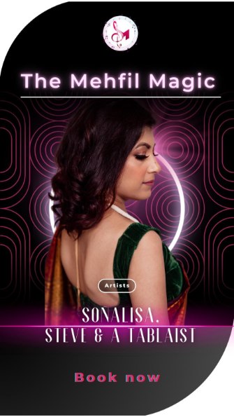 The Mehfil Magic Package &ndash; $700 (3+ Hours)